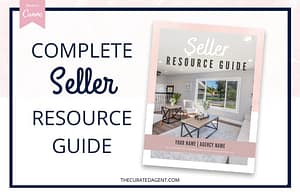 Complete Real Estate Seller Resource Guide - Editable Canva Template