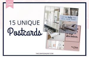 15 Unique Real Estate Postcards - Editable Canva Templates