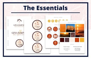 The Gina Collection - The Essentials - Real Estate Branding Bundle for Women