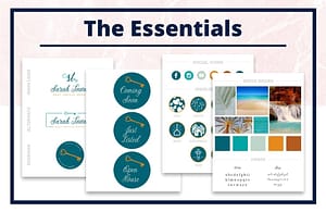 The Sarah Collection - The Essentials - Real Estate Branding Bundle for Women