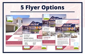 Real Estate Open House Packet - Editable Canva Template