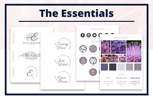 The Ella Collection - The Essentials - Real Estate Branding Bundle for Women