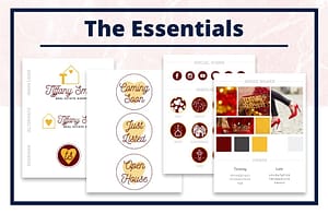 The Tiffany Collection - The Essentials - Real Estate Branding Bundle for Women