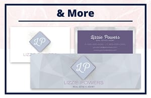 The Lizzie Collection - Business Card - Real Estate Branding Bundle for Women
