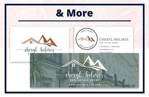 The Cheryl Collection - Business Card - Real Estate Branding Bundle for Women