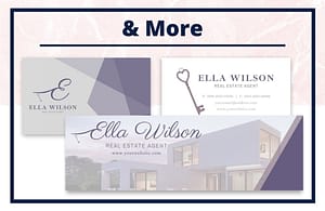 The Ella Collection - Business Card - Real Estate Branding Bundle for Women