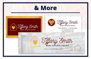 The Tiffany Collection - Business Card - Real Estate Branding Bundle for Women