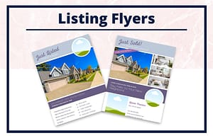 The Lizzie Collection - Flyers - Real Estate Branding Bundle for Women