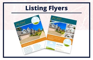 The Sarah Collection - Flyers - Real Estate Branding Bundle for Women