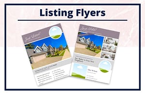 The Ella Collection - Flyers - Real Estate Branding Bundle for Women