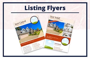 The Gina Collection - Flyers - Real Estate Branding Bundle for Women
