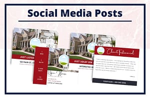 The Chloe Collection - Social Media Posts - Real Estate Branding Bundle for Women