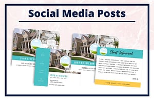The Jenny Collection - Social Media Posts - Real Estate Branding Bundle for Women