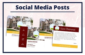 The Tiffany Collection - Social Media Posts - Real Estate Branding Bundle for Women