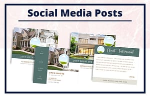 The Cheryl Collection - Social Media Posts - Real Estate Branding Bundle for Women