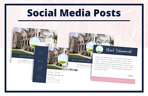 The Taylor Collection - Social Media Posts - Real Estate Branding Bundle for Women