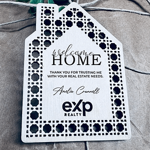 WELCOME HOME GIFT TAG | REAL ESTATE GIFT | REALTOR GIFT